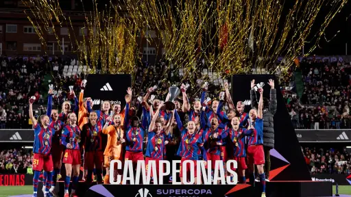 Barcelona derrota a Real Madrid y gana la sexta Supercopa de su historia 
