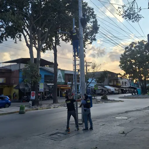 Durante los procedimientos en zona 18, la PNC ubicó cámaras de videovigilancia que se instalaron de manera clandestina. ,PNC de Guatemala.