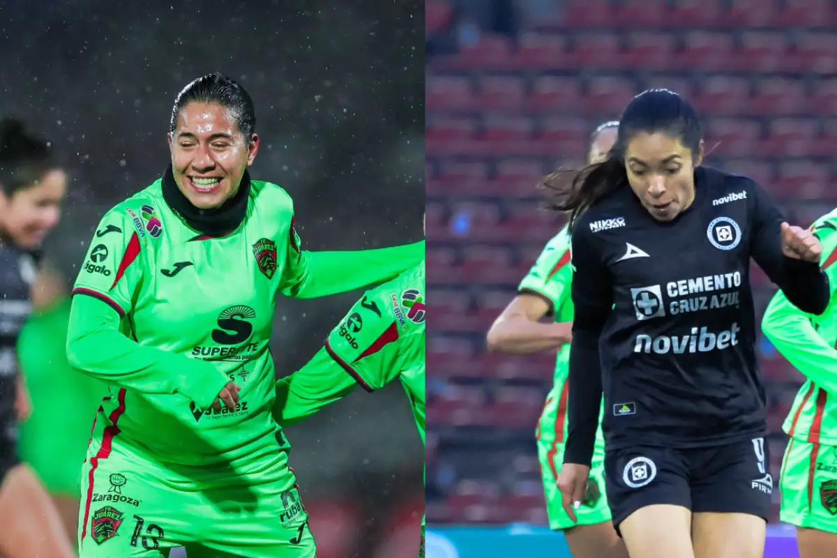 Aisha Solórzano y Ana Lucía Martínez se enfrentaron en la Liga MX - Juárez/Cruz Azul