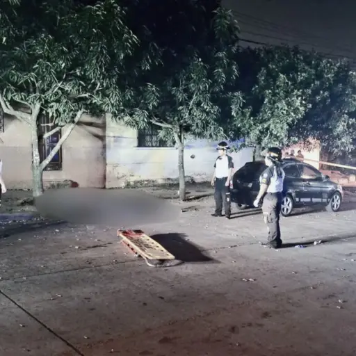 El incidente armado ocurrió en contra de cuatro personas, que según algunas versiones, fueron llevadas al lugar para ser ejecutadas. ,Bomberos Voluntarios.