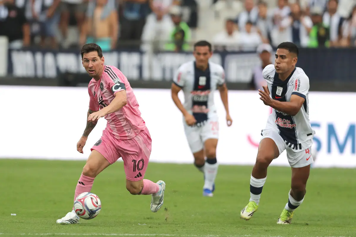 Partido amistoso entre Alianza Lima e Inter Miami - EFE