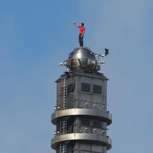 Alex Honnold hace historia al escalar con éxito el Taipei 101 - EFE
