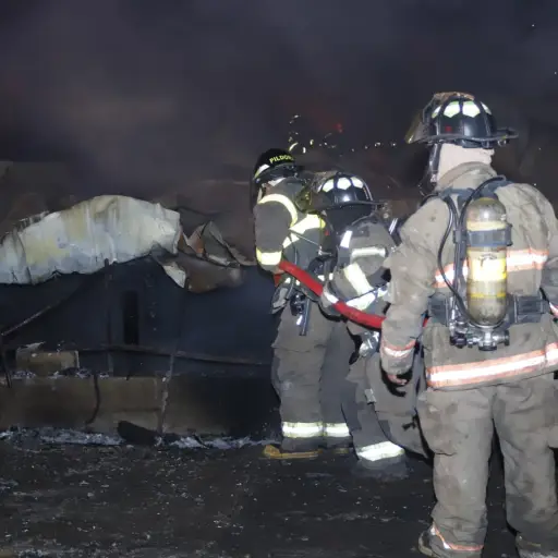 Los cuerpos de socorro fueron alertados por vecinos alarmados por las columnas de humo. ,Bomberos Voluntarios.