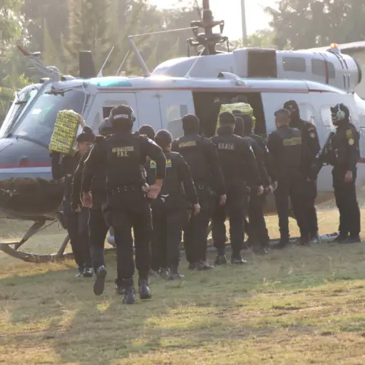 Los paquetes fueron trasladados desde Puerto Quetzal, Escuintla, donde fueron ubicados. ,PNC de Guatemala.