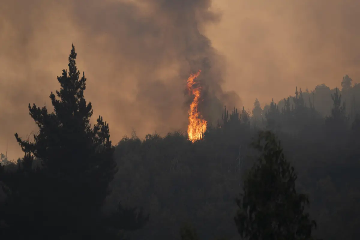 Megaincendios en Chile, EFE