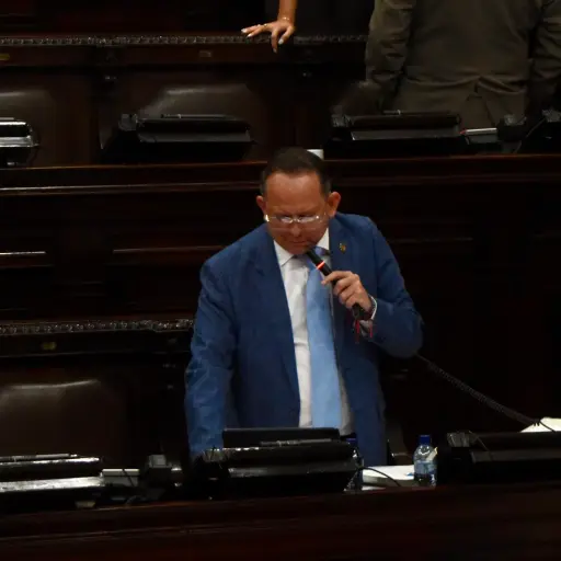 El ministro de Desarrollo Social, Abelardo Pinto, durante su interpelación en el Congreso el jueves 22 de enero de 2026. ,Omar Solís/Emisoras Unidas