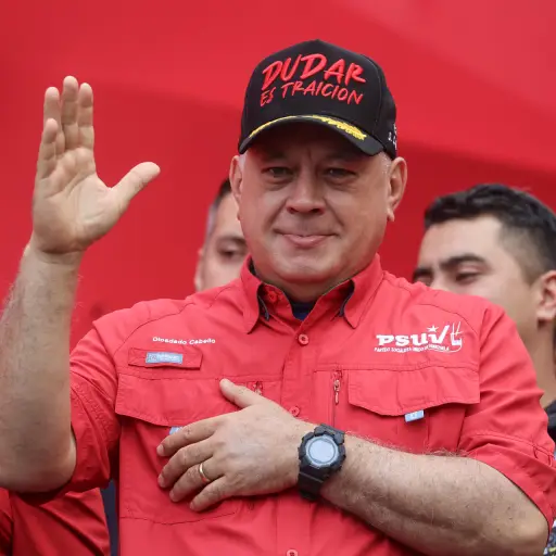 Diosdado Cabello, secretario general del Partido Socialista Unido de Venezuela (PSUV) ,EFE