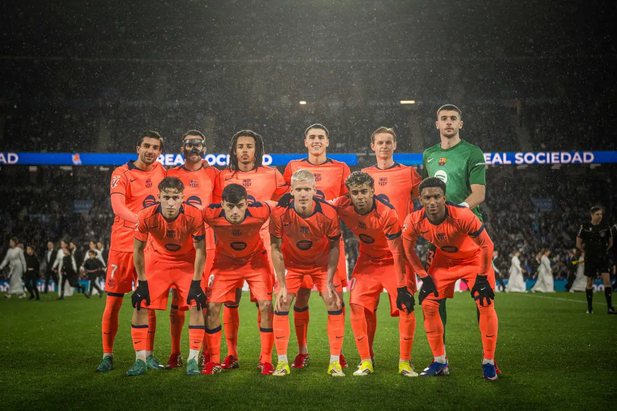 Once titular del Barcelona ante la Real Sociedad - FC Barcelona