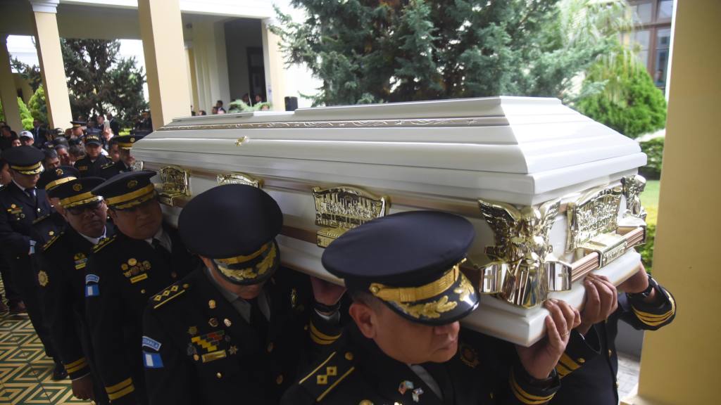 Honras fúnebres a agentes de PNC asesinados | Omar Solís/EU