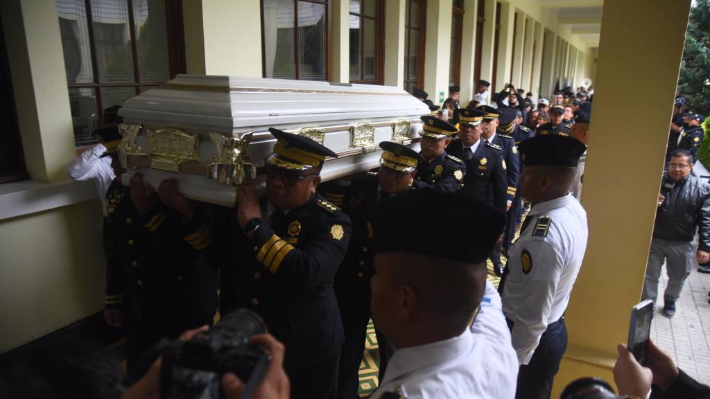 Honras fúnebres a agentes de PNC asesinados | Omar Solís/EU