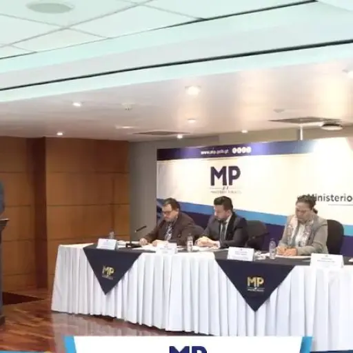 Autoridades del Ministerio Público explican avances en investigaciones sobre ataques contra la PNC. ,Ministerio Público