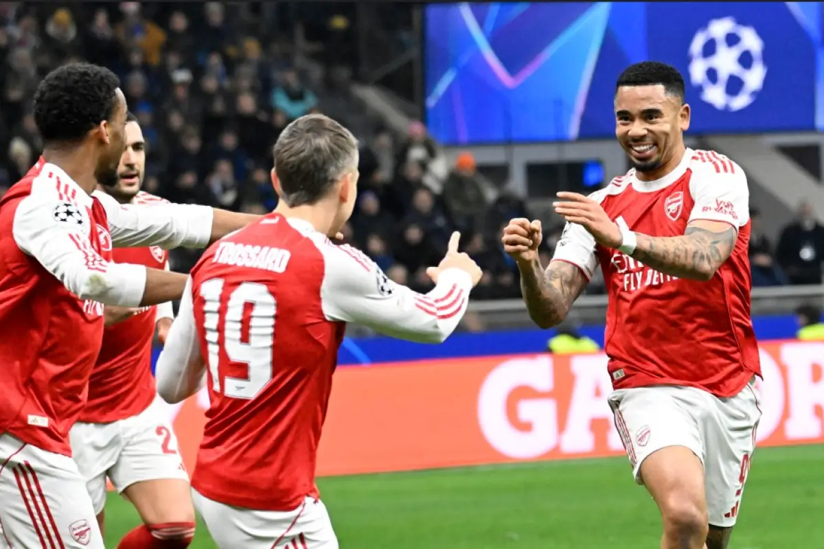 Arsenal es uno de los dos clubes ya asegurados en octavos de final de la Champions League 