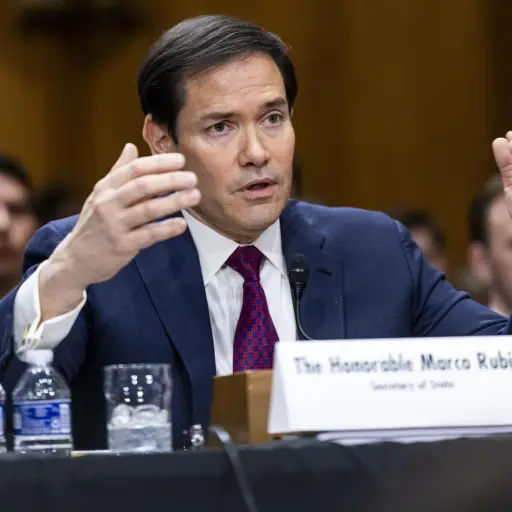 Marco Rubio en audiencia ante el Senado ,EFE