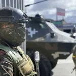 Elementos del Ejército participan en patrullajes en el marco del estado de Sitio declarado en Guatemala en enero de 2026. ,Ministerio de la Defensa