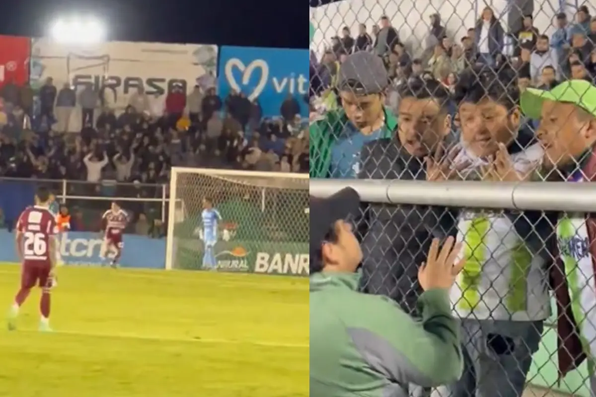 Afición de Antigua reacciona a presencia de hinchada visitante