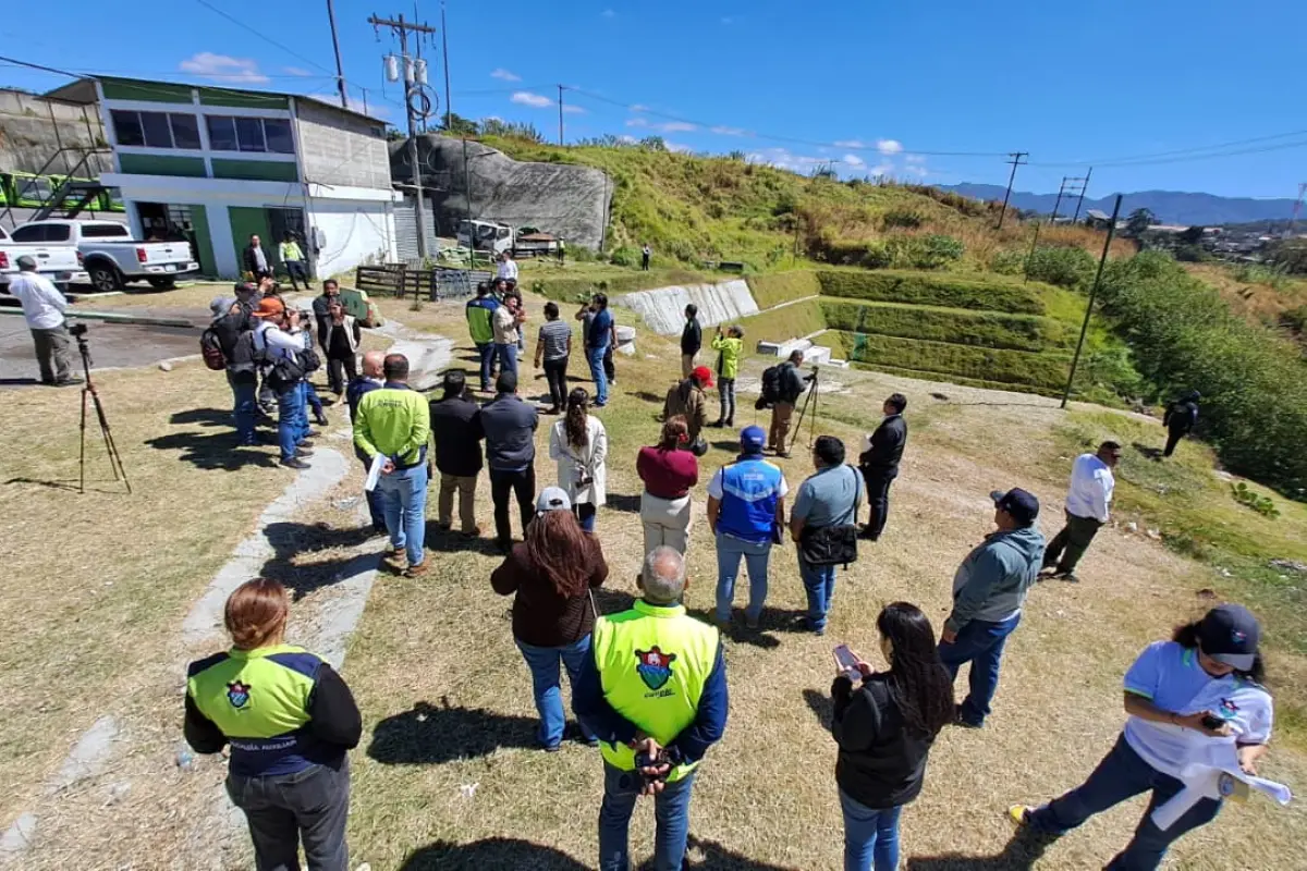 El punto de conexción donde se construirá el proyecto del puente del metro., Omar Solís/Emisoras Unidas