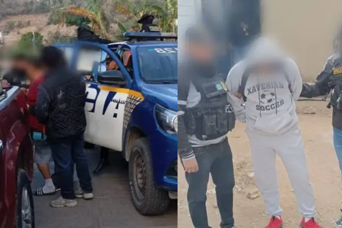 Los funcionarios del Sistema Penitenciario detenidos en el operativo en la cárcel Mariscal Zavala., 