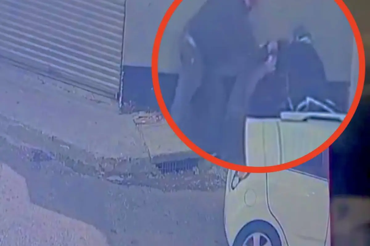 Circulan imágenes de asalto en zona 3., Captura de pantalla video de X.