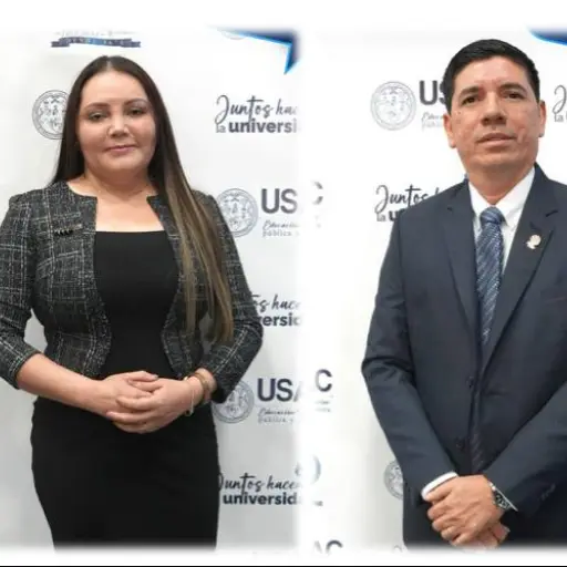que Julia Marisol Rivera Aguilar y José Luis Aguirre Pumay fueron electos como magistrados titular y suplente, respectivamente, para la Corte de Constitucionalidad por el CSU. ,Usac