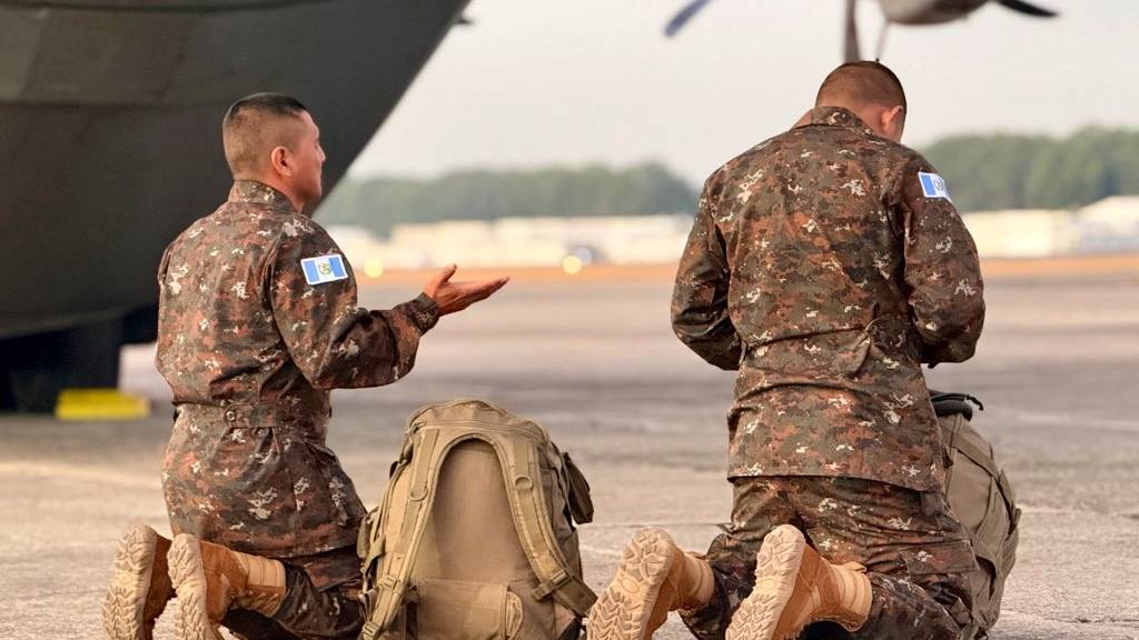 EE. UU. agradece apoyo de Guatemala por misiones en Haití | Ejército de Guatemala