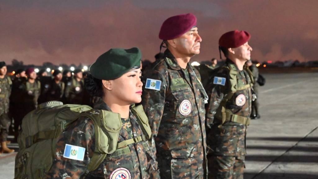 EE. UU. agradece apoyo de Guatemala por misiones en Haití | Ejército de Guatemala