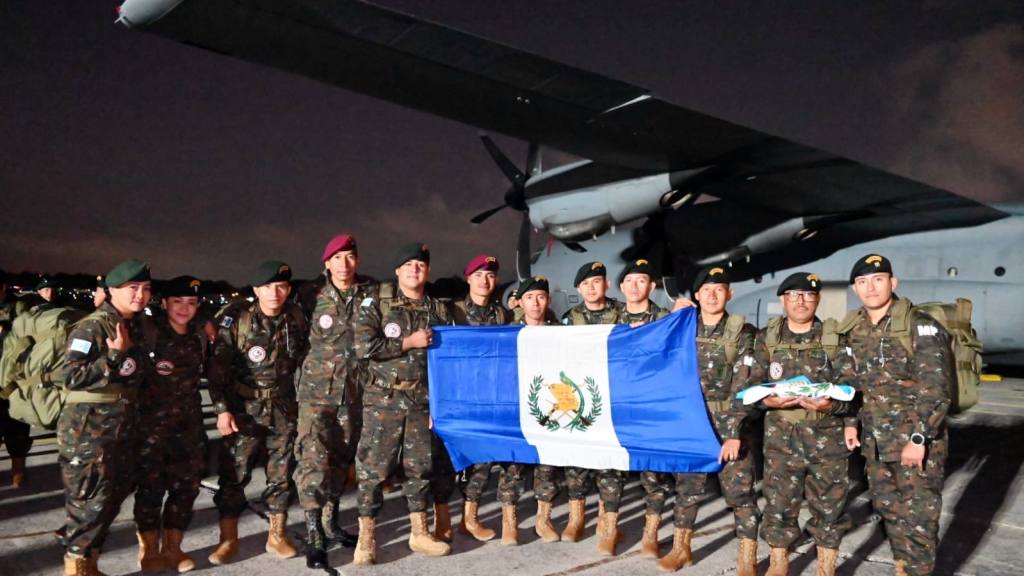 EE. UU. agradece apoyo de Guatemala por misiones en Haití | Ejército de Guatemala
