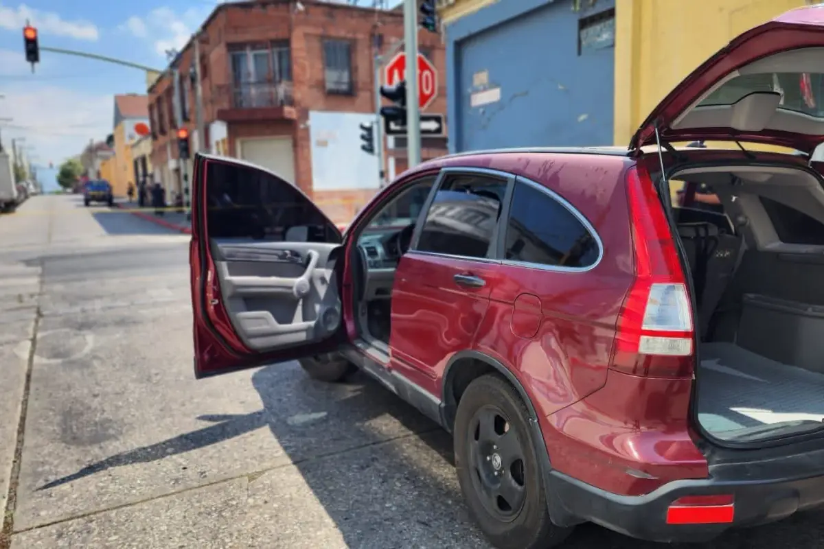 Este automotor fue localizado en la zona 1 capitalina., PNC de Guatemala.