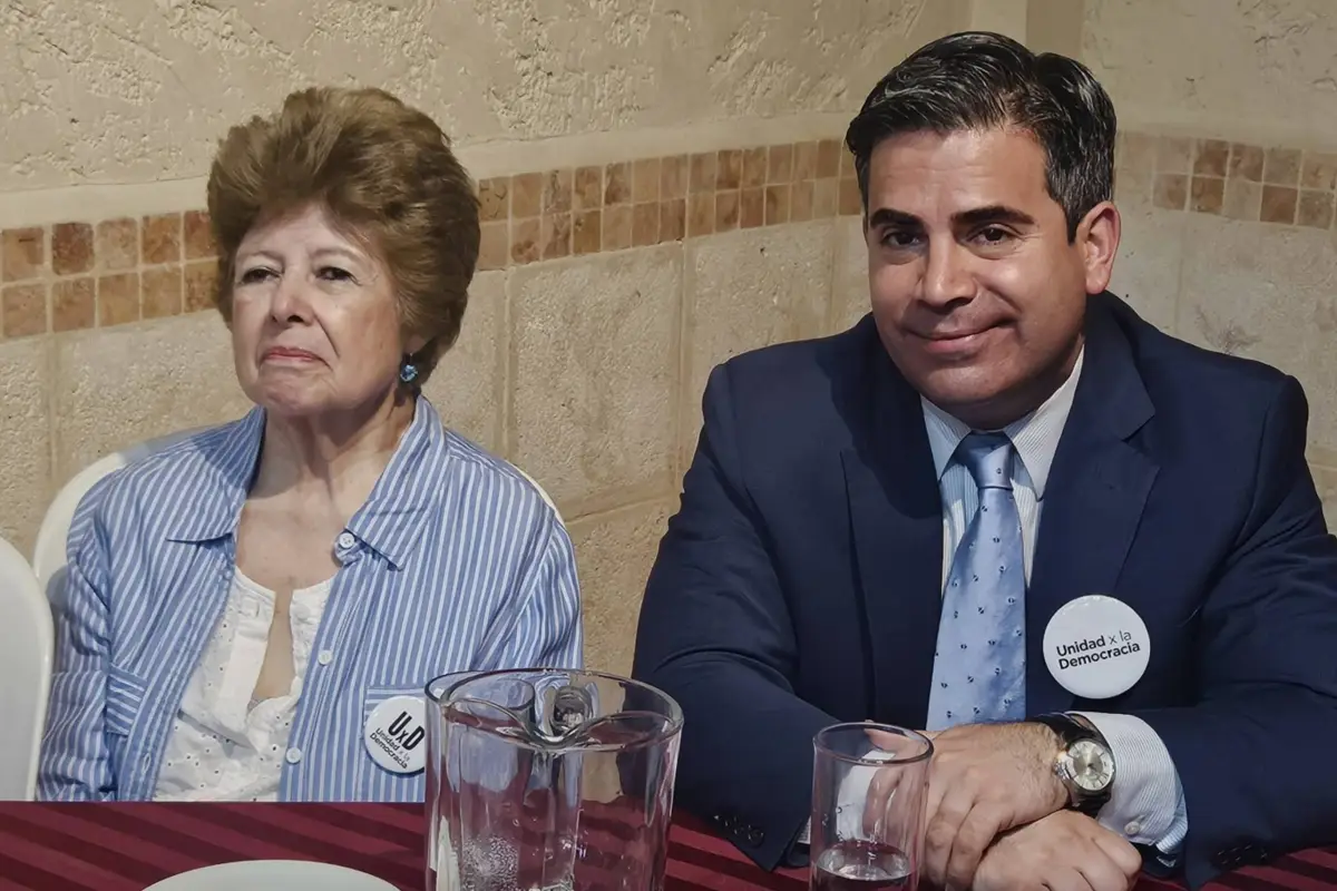 Astrid Lemus y Luis Fernando Bermejo. , Unidos x la Democracia 