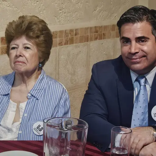 Astrid Lemus y Luis Fernando Bermejo.  ,Unidos x la Democracia 