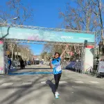 Viviana Aroche impone nuevo récord centroamericano en media maratónt