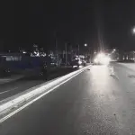 Autoridades de tránsito dieron apoyo a las tareas del MP en la calzada Raúl Aguilar Batres. ,PMT de Villa Nueva.