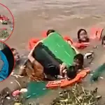 Dos muertos y siete desaparecidos tras accidente de lancha en el río Amazonast