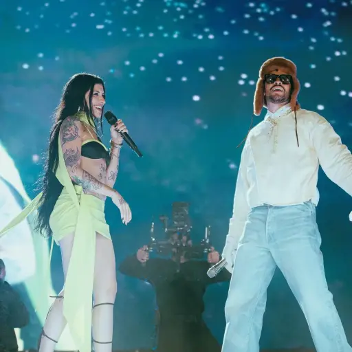 Cazzu Bad bunny ,Instagram