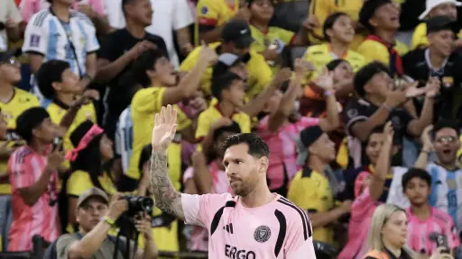 Lesión de Messi obliga a posponer partido del Inter Miami