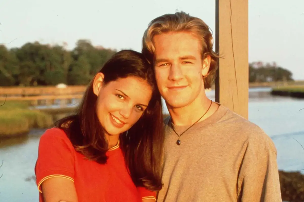 Katie Holmes y James Van Der Beek, Redes sociales