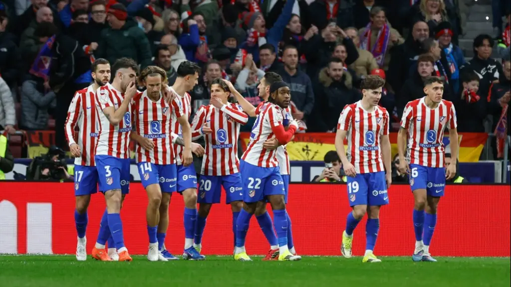 Atlético Madrid toma ventaja en semifinal de Copa del Rey 