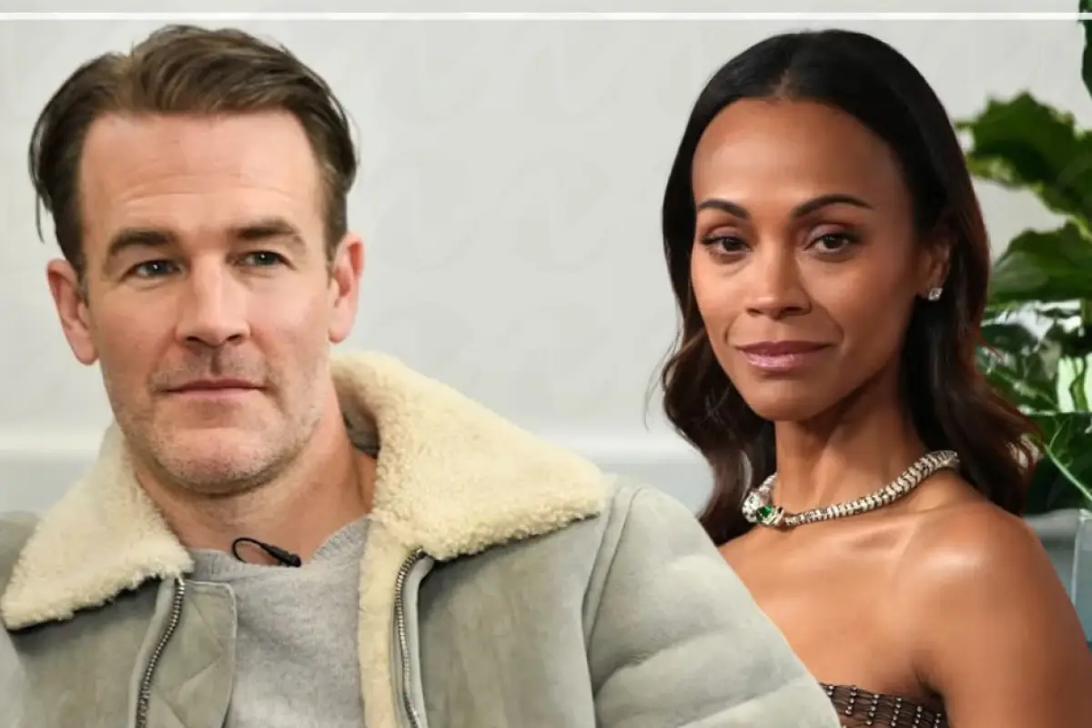 Zoe Saldaña y James Van Der Beek, Instagram