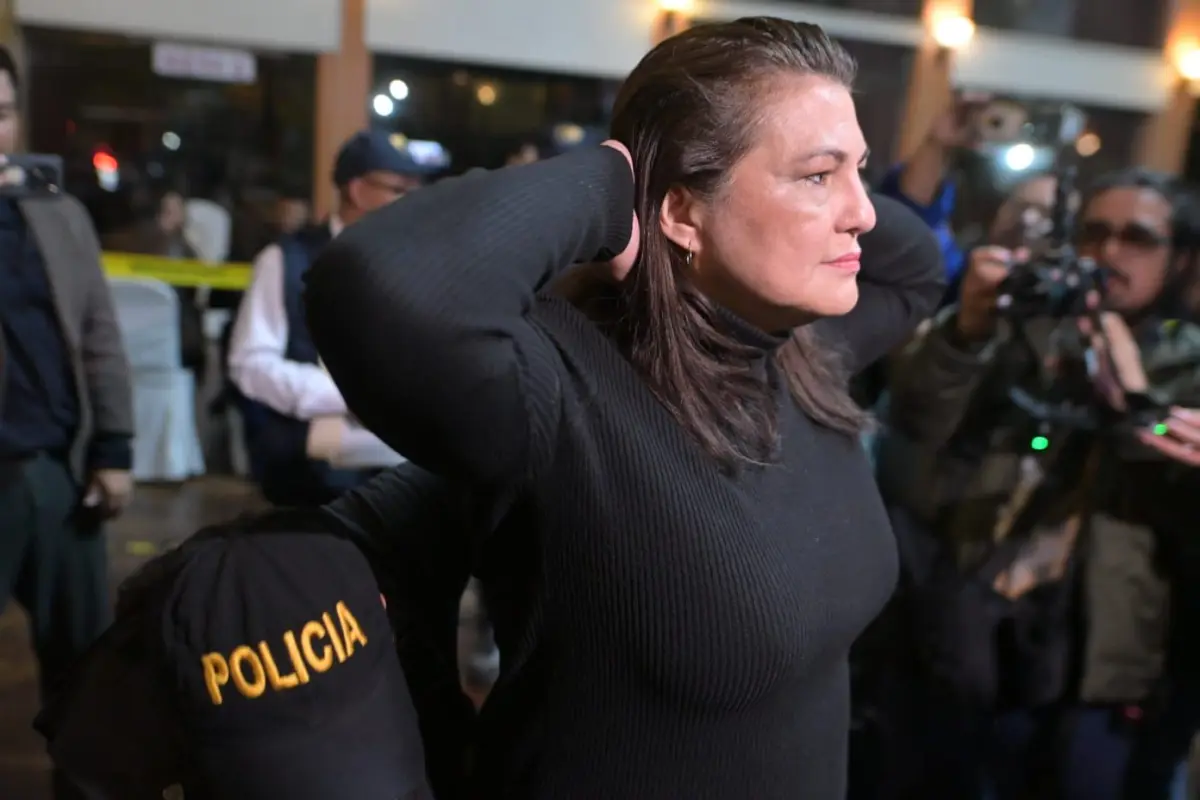 La presidenta del CANG fue sometida a una requisa por orden del MP, Foto Omar Solís