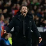Diego Simeone, técnico del Atlético Madrid 