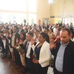 50 parejas se casan en boda colectiva antes de San Valentín t