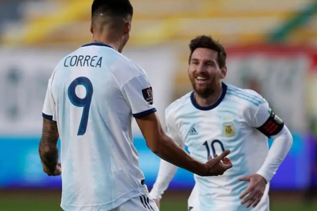 Ángel Correa habla del papel de Lionel Messi en Selección de Argentina