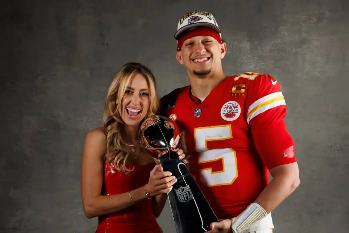 Brittany Mahomes y Patrick, Instagram