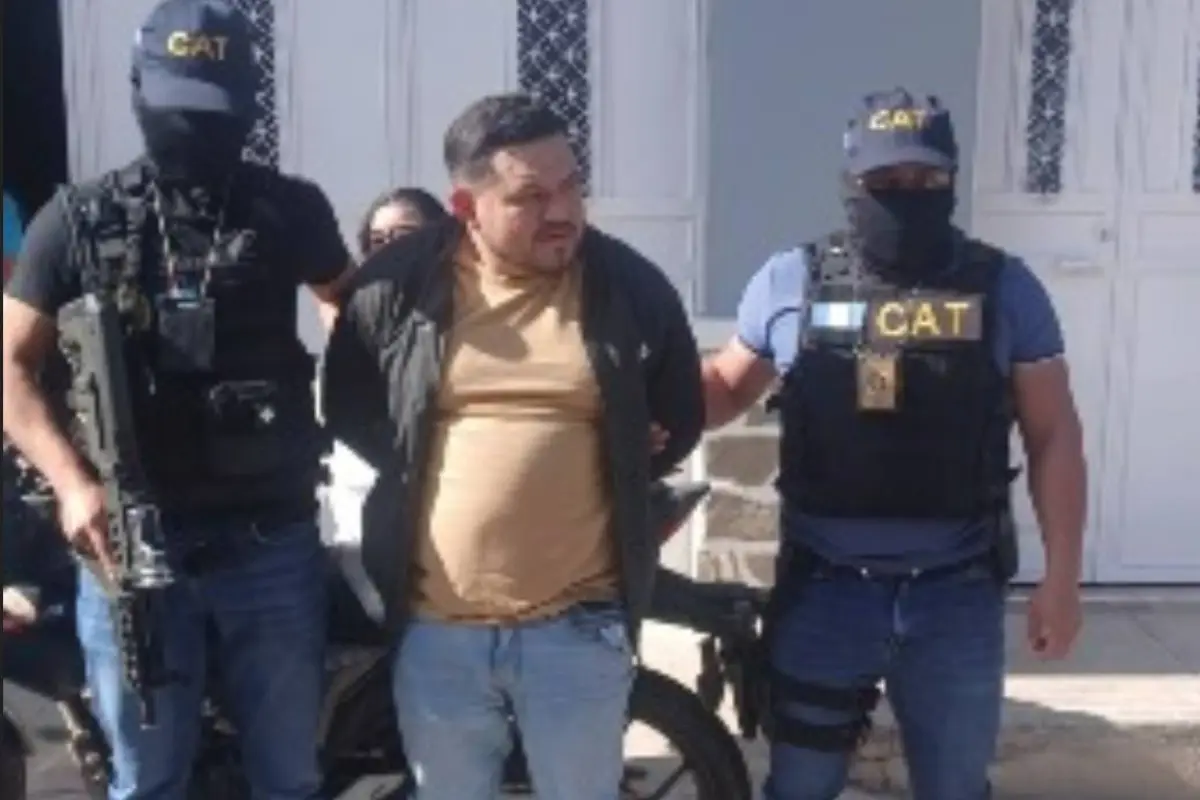 La captura se realizó en la zona 1 de Esquipulas, Chiquimula, Foto PNC