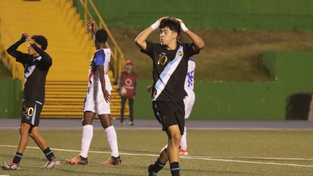 Haití vs. Guatemala - Premundial sub-17 | Alex Meoño