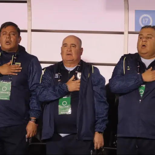 Willy Coito, técnico de la sub-17 de Guatemala - Alex Meoño