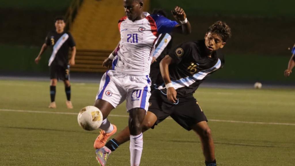 Haití vs. Guatemala - Premundial sub-17 | Alex Meoño