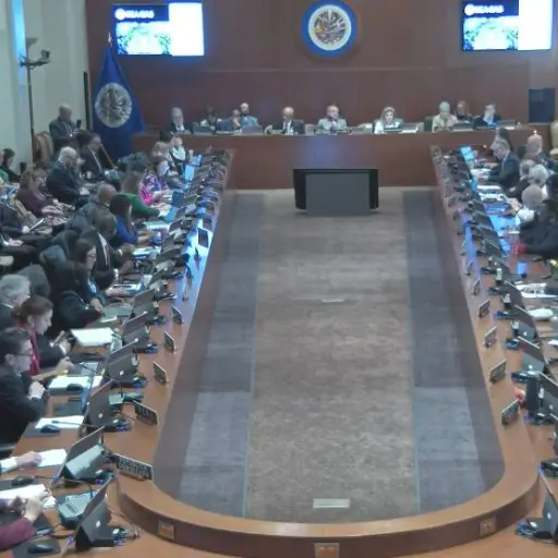 El Consejo Permanente de la OEA se reunió para analizar amenazas al orden constitucional en Guatemala. ,OEA