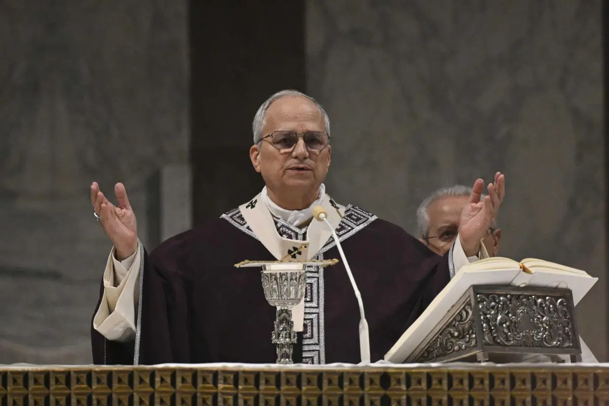Papa León XIV en el Miércoles de Ceniza, EFE