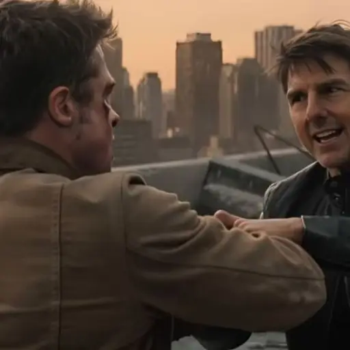 Tom Cruise y Brad Pitt ,Redes sociales