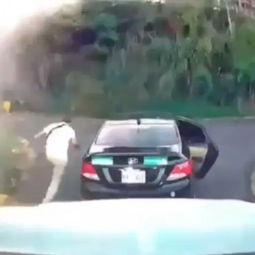 Video muestra cómo asaltantes son repelidos a balazos en Costa Rica ,Captura de pantalla video de Facebook.